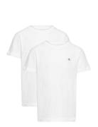 GANT C-Neck T-Shirt 2-Pack Vit