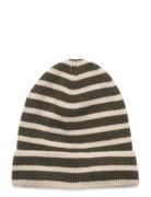 Mp Denmark Bergen Striped Beanie Grön