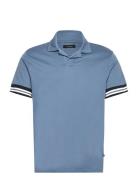 Majerod Resort Polo Tops Polos Short-sleeved Blue Matinique