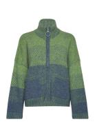 Tine Knit Cardigan Tops Knitwear Cardigans Green HOLZWEILER