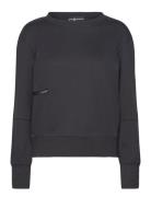 W Race Heavy Sweater Sport Sweat-shirts & Hoodies Sweat-shirts Black S...