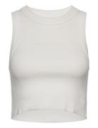 Heather Singlet Rcy Indigo Tops T-shirts & Tops Sleeveless White ABRAN...