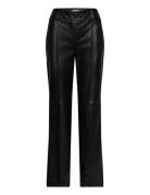 Joshua Bottoms Trousers Leather Leggings-Byxor Black SUNCOO Paris