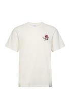 Felipe T-Shirt Tops T-shirts Short-sleeved Cream Les Deux