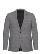 Victor Xo Blazer Suits & Blazers Blazers Single Breasted Blazers Grey ...