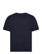 Clean Cut Copenhagen Calton Structured Tee Marinblå