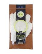 BO Paris Set Of Exfoliating Mitts Nude