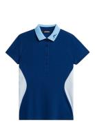 Jennie Polo Sport T-shirts & Tops Polos Blue J. Lindeberg
