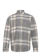 Fling Check Shirt Designers Shirts Casual Grey Woodbird