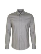 New Covered Bd Tops Shirts Business Grey Seidensticker