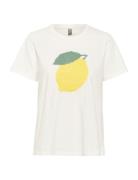 Culture Cugith Lemon T-Shirt Vit