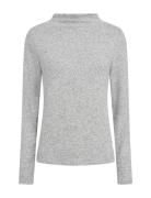 Sc-Biara Tops T-shirts & Tops Long-sleeved Grey Soyaconcept