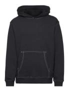 Taikan Custom Hoodie-Black Contrast Stitch Svart