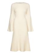 Elora Open Back Alpaca Maxi Dress Designers Knee-length & Midi Cream M...