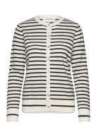 Sofie Schnoor Cissesw Stripe Cardigan Kräm