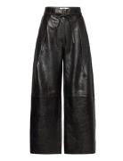 Ricardo - Sleek Leather Bottoms Trousers Leather Leggings-Byxor Black ...