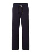 Lexington Clothing Brendon Organic Cotton Logo Sweatpants Marinblå