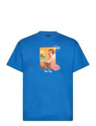 Van Dog Tee Designers T-shirts Short-sleeved Blue Pas De Mer