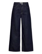 Low-Rise Loose-Fit Wideleg Jeans Bottoms Jeans Wide Blue Mango