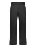 Modern Twill Relaxed Pants Bottoms Trousers Chinos Black Calvin Klein