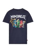 LEGO Kidswear Lwtano 110 - T-Shirt S/S Marinblå