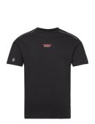 Sport Tech Logo Relaxed Tee Sport T-shirts Short-sleeved Black Superdr...