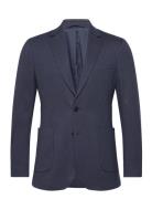 GANT Slim Jersey Blazer Marinblå