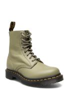 1460 Pascal Muted Olive Virginia Shoes Boots Ankle Boots Laced Boots K...