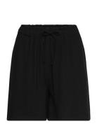 Lerke New Shorts Bottoms Shorts Casual Shorts Black A-View