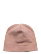 Beanie Solid Wool Rib Accessories Headwear Hats Beanie Pink Huttelihut
