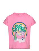 Billieblush Short Sleeves Tee-Shirt Rosa