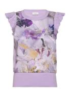 Shrayha Tops T-shirts & Tops Sleeveless Purple Ted Baker London
