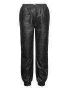 Mona Leather Pants Bottoms Trousers Leather Leggings-Byxor Black Lolly...