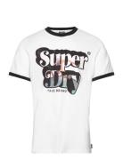 Superdry Photographic Logo T Shirt Vit