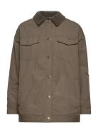 Lexington Clothing Louise Sherpa Jacket Brun