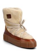 Snowmont Mid Boot Shoes Wintershoes Cream GANT