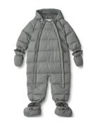 Puffer Baby Suit Edem Outerwear Coveralls Snow-ski Coveralls & Sets Bl...