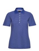 Polo Shirt Tops T-shirts & Tops Polos Blue Brandtex