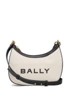 Bar Ellipse Designers Small Shoulder Bags-crossbody Bags White Bally