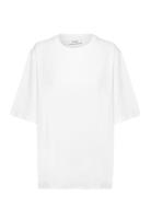 Jim T-Shirt Designers T-shirts & Tops Short-sleeved White Stylein