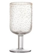 Bloomingville Bubbles Wine Glass Nude