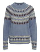 Cuthurid Pullover Tops Knitwear Jumpers Blue Culture