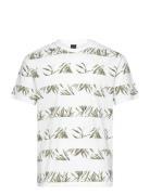 ONLY & SONS Onsnewiason Life Reg Aop Stripe Ss Tee Vit