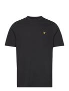 Lyle & Scott Textured Tipped T-Shirt Svart