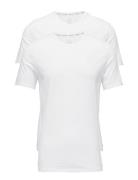 Calvin Klein 2P S/S Crew Neck Vit