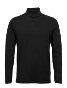 Lindbergh Roll Neck Tee L/S Svart