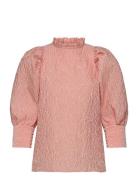Jasmine Tops Blouses Long-sleeved Pink Hofmann Copenhagen