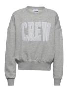 Emma Crew Sweat Tops Sweat-shirts & Hoodies Sweat-shirts Grey Grunt