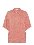 Gintown Tops Shirts Short-sleeved Multi/patterned American Vintage