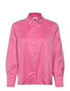 Blouse 1/1 Sleeve Tops Shirts Long-sleeved Pink Gerry Weber